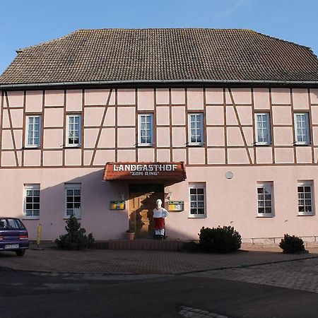 Landgasthof Zum Ring Ringleben ภายนอก รูปภาพ