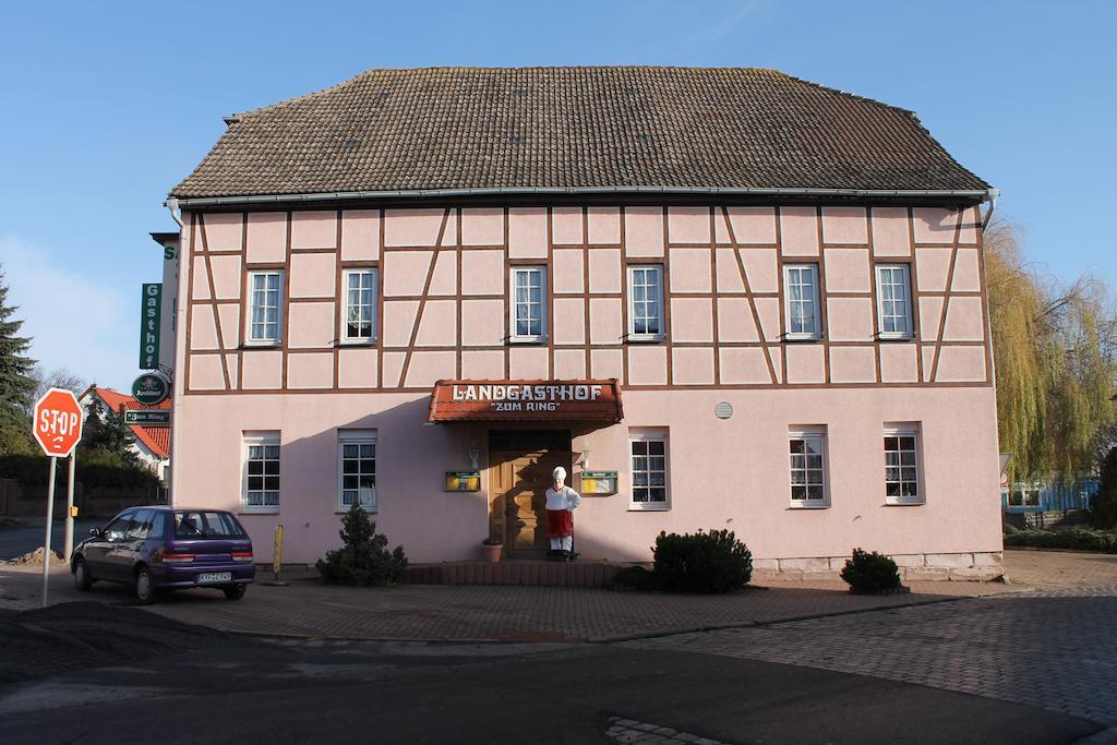 Landgasthof Zum Ring Ringleben ภายนอก รูปภาพ